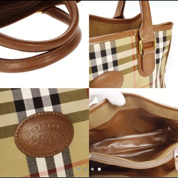 ❤️AUTHENTIC VINTAGE BURBERRYS BAG❤️ - Picture 4 of 8